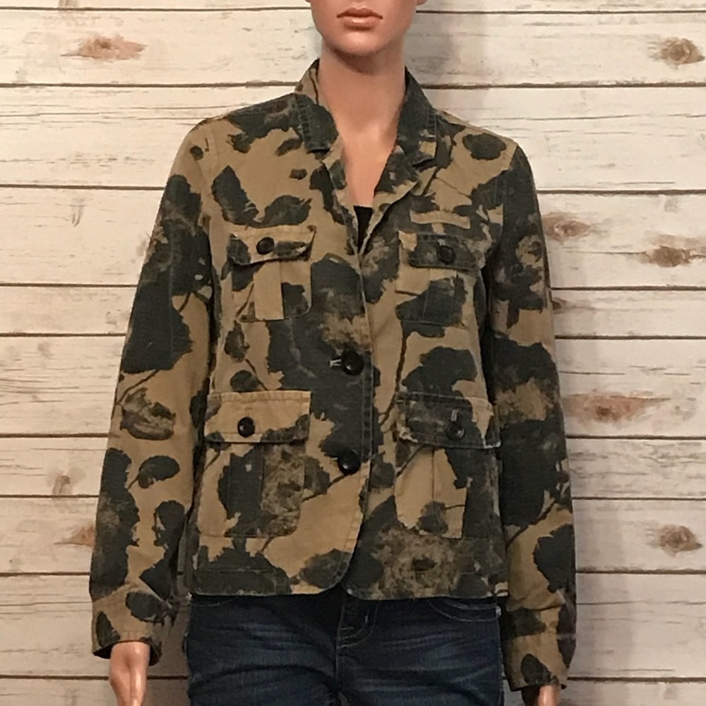 J. Crew Floral Jacket 290